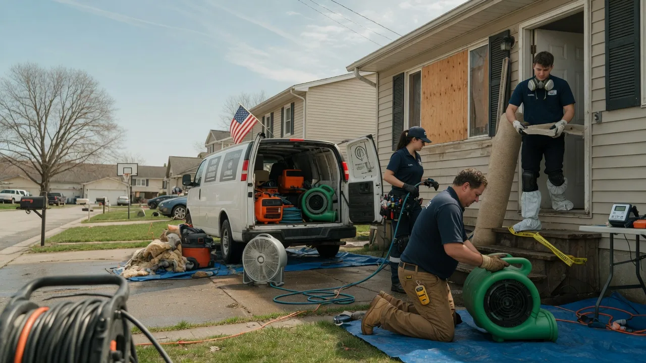 Water Damage Restoration in Mogadore, OH near me